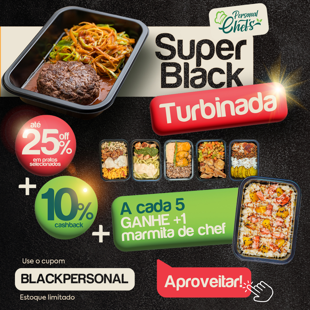 Super Black Turbinada Personal Chef's